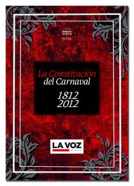 Portada de revista 'La Constitución del Carnaval (1812-2012)'